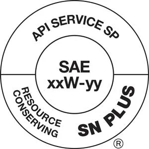 API SP certification mark