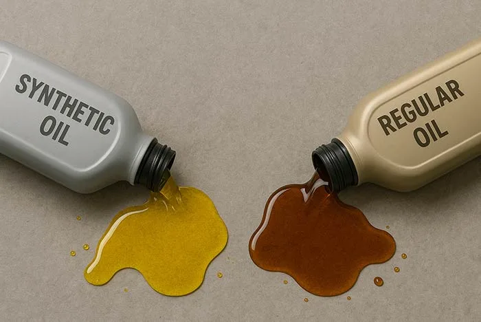 can you switch from synthetic to regular motor oil