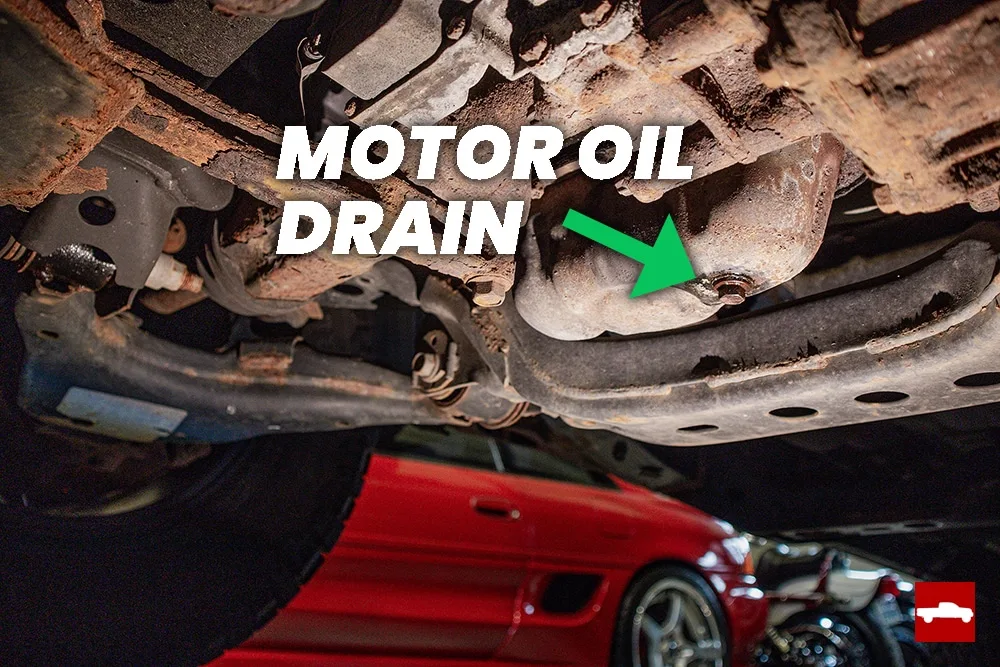 oil drain plug catch pan