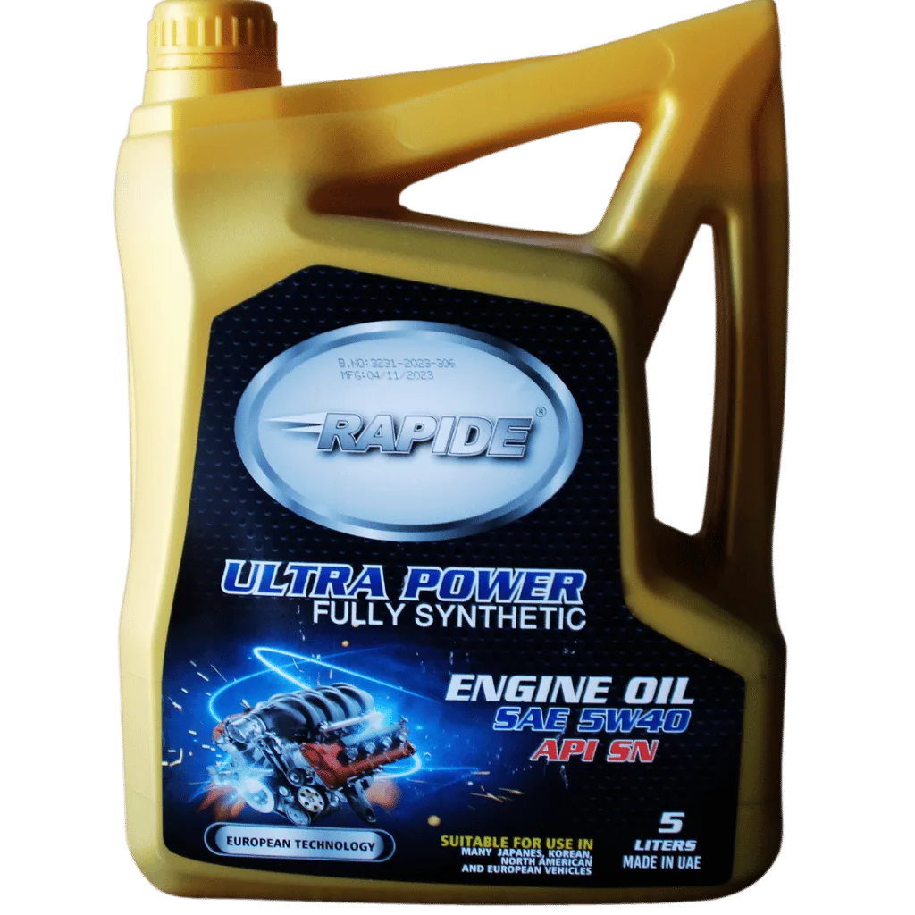 vehicle oil specification