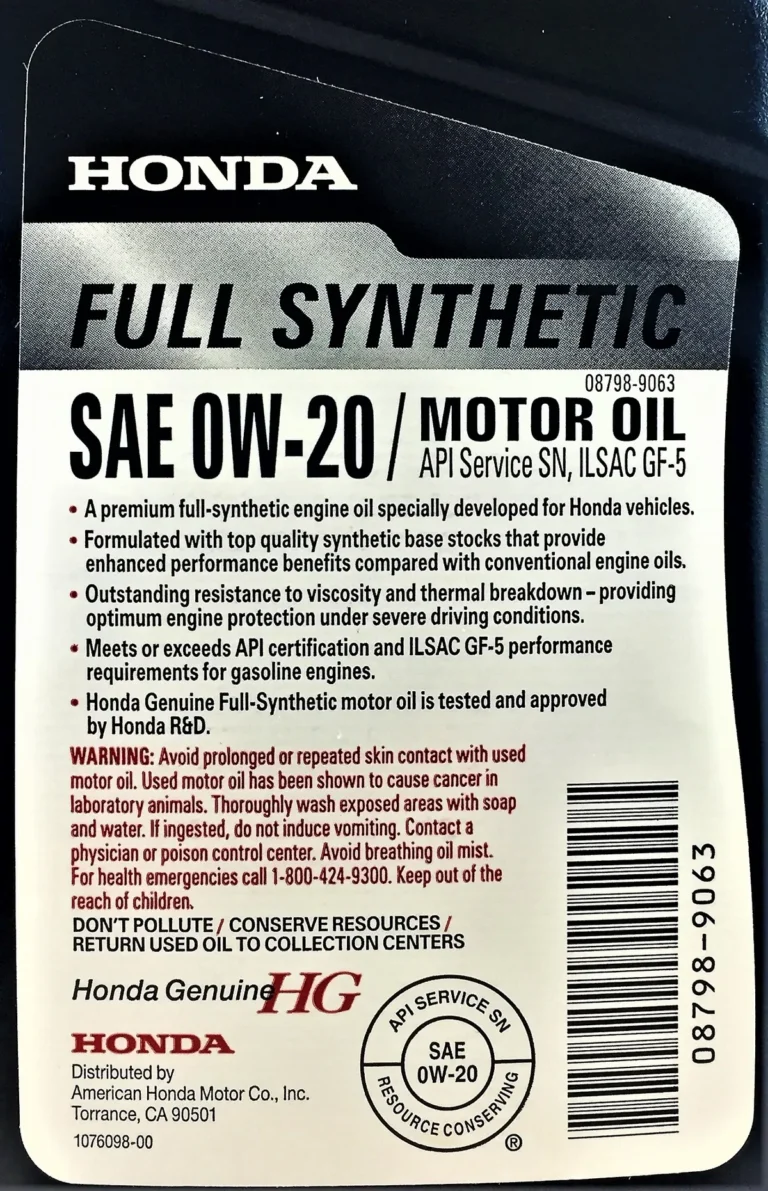 what do the numbers in motor oil mean